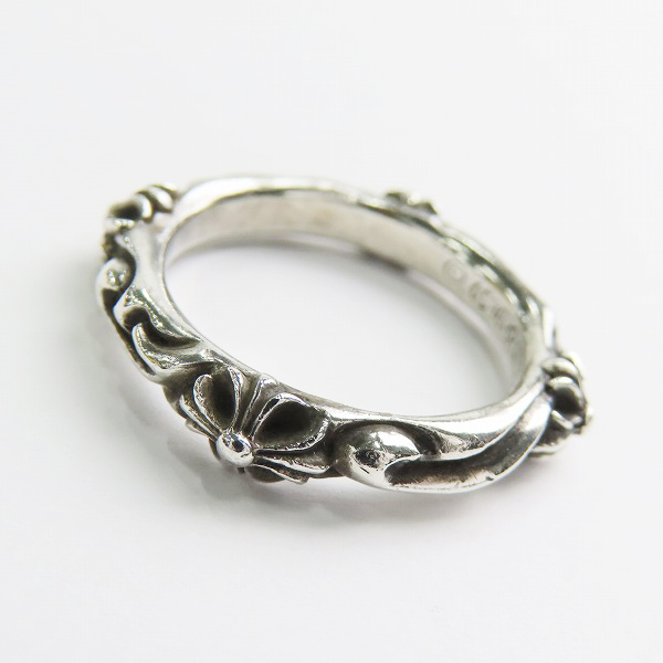 高価買取アイテムのCHROME HEARTS/クロムハーツ SBT BAND/SBTバンドリング の買取上限価格は76,000円