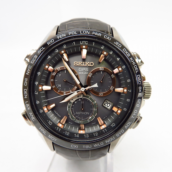 高価買取アイテムのSEIKO ASTRON アストロン GPSソーラーウオッチ クロノグラフ 8X82-0AB0-1 の買取上限価格は30,000円