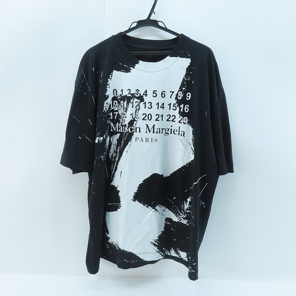 高価買取アイテムのMAISON MARGIELA/メゾンマルジェラ ロゴペイント 半袖Tシャツ S29GC0282 の買取上限価格は20,000円