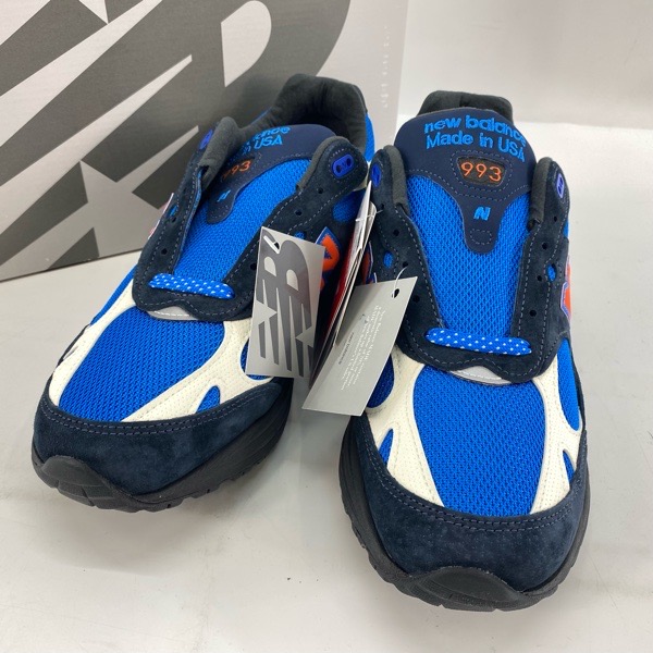 高価買取アイテムのKITH × New Balance/キス×ニューバランス 993 Madison Square Garden U993MG の買取上限価格は28,000円