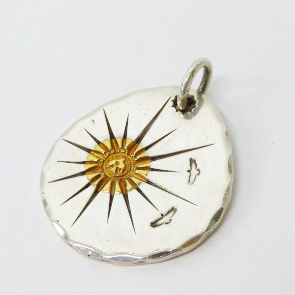 高価買取アイテムのWING ROCK/ウィングロック 24K 金メタル 16本彫 タタキ/たたき ペンダント P-6A の買取上限価格は70,000円