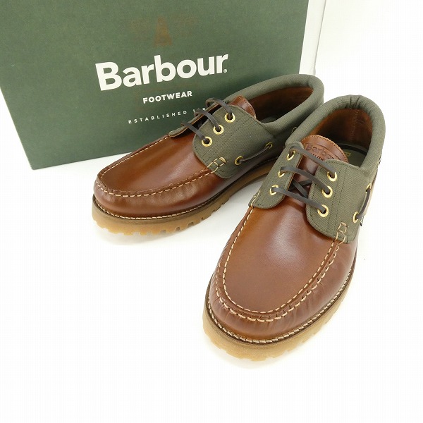 高価買取アイテムのBarbour/バブアー DECK BOAT SHOE デッキシューズ MFO0795BR71 の買取上限価格は7,000円